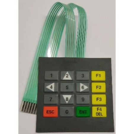 صفحه نمایش و صفحه کلید برد کنترل تردد ELEVATOR384/iTDC/iCON100